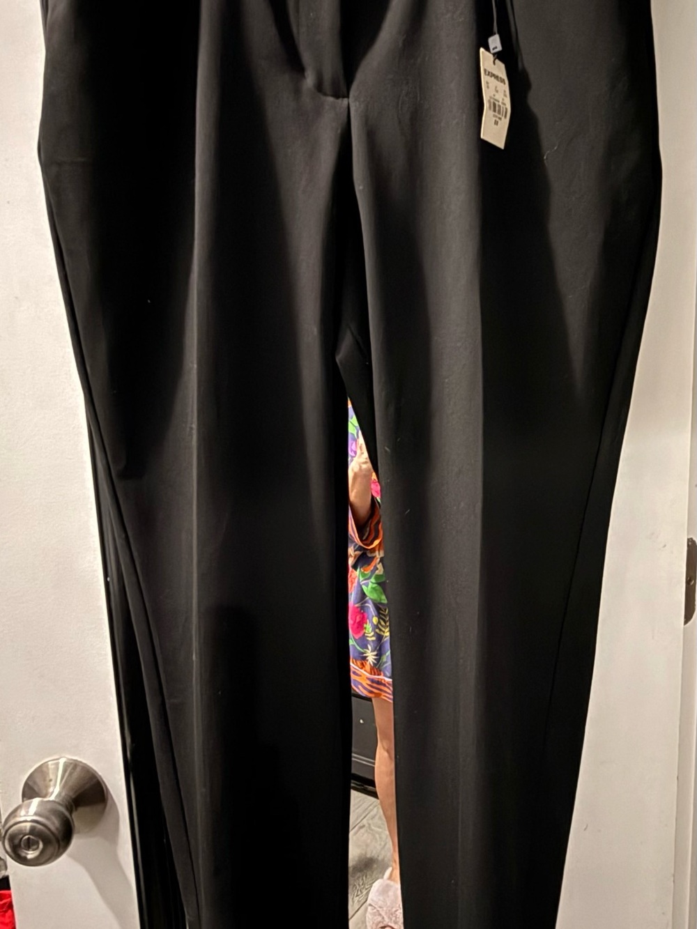 Express Publicist Ankle Midrise Stretch Dress Pants